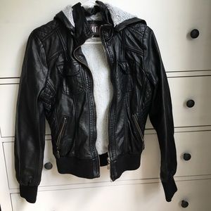 Pleather jacket